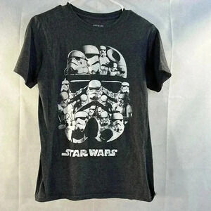 Star Wars Stormtroopers Boys T-Shirt, Black size L
